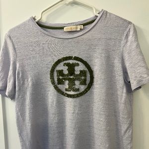 Tory Burch sequin tshirt
